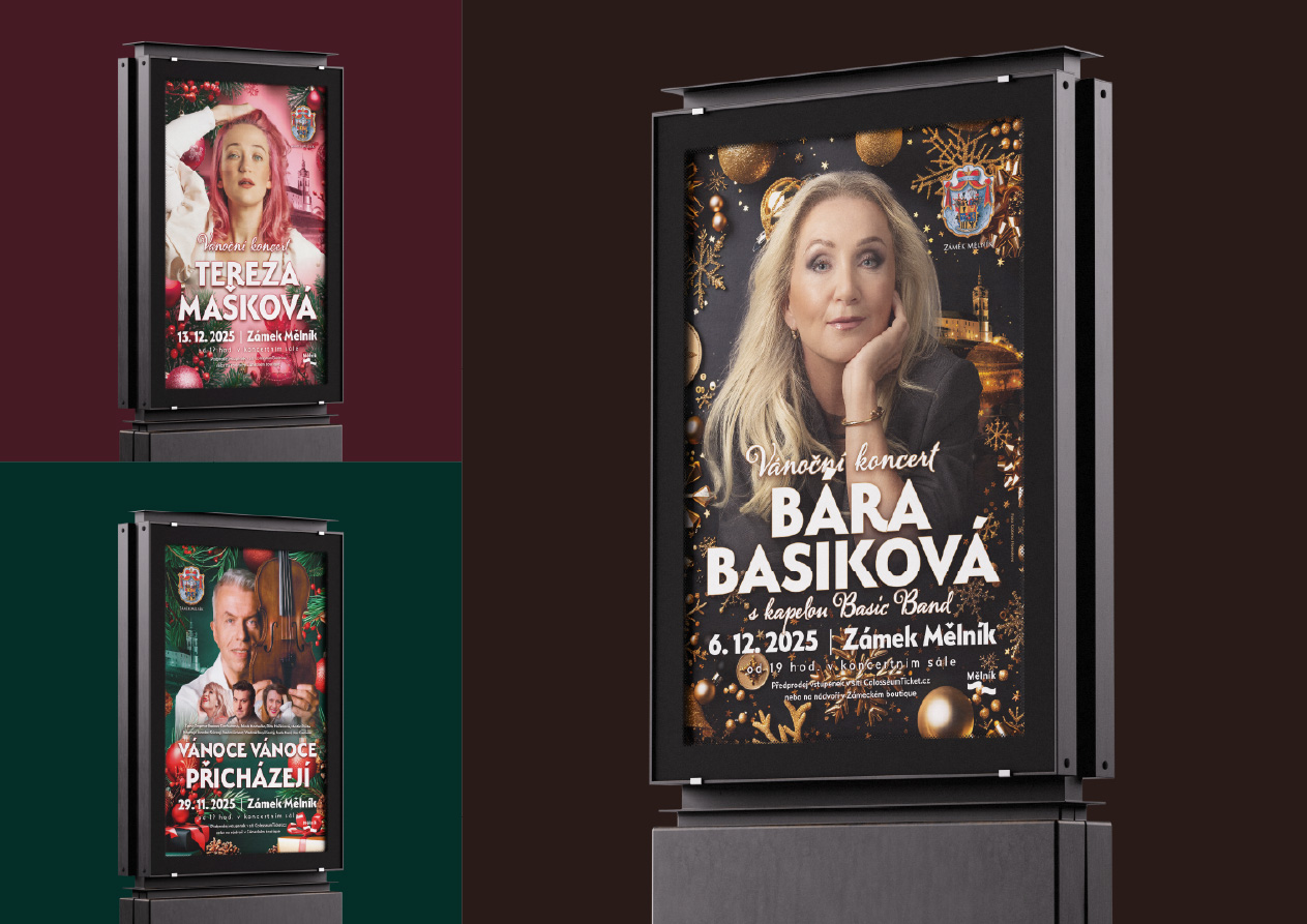 Zámek Mělník - plakáty - 04/2025